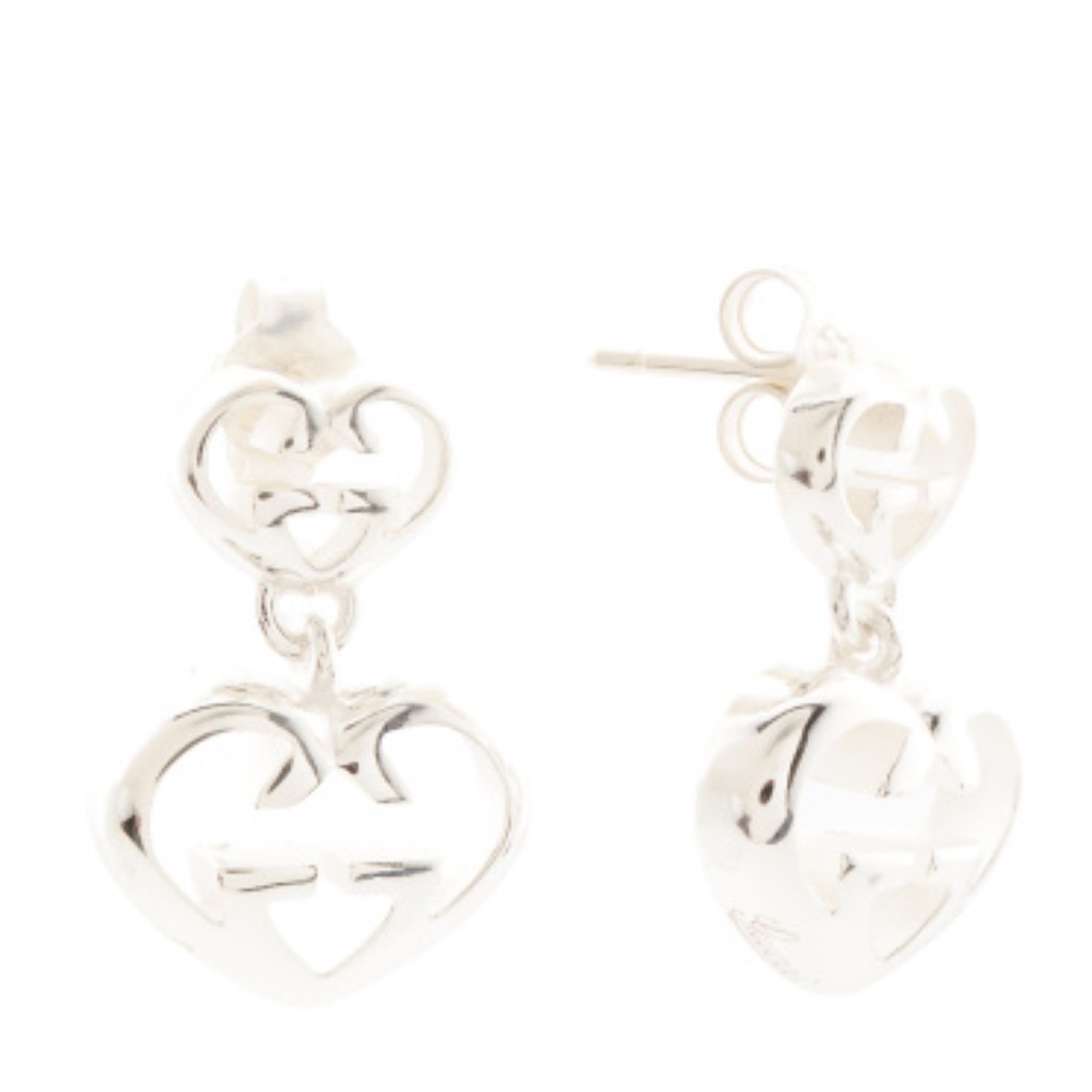 Gucci Heard Logo Earrings